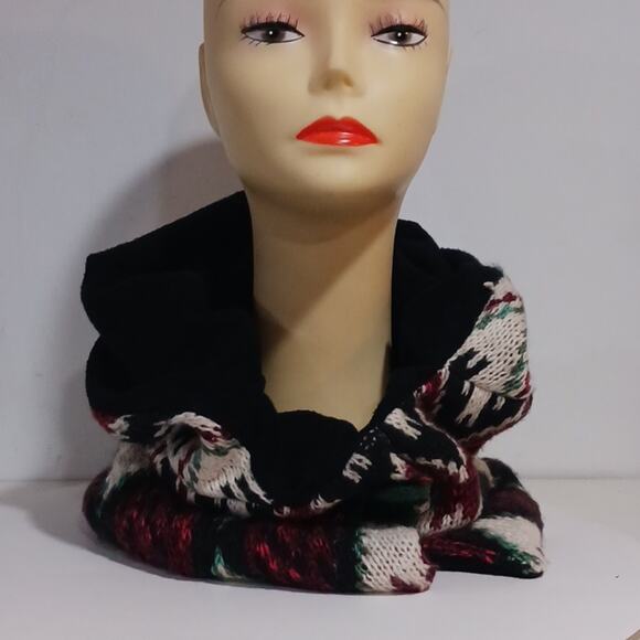 Wild Mantle Blended Recycled Fabric Hooded Scarf/Balaclava The Janey - Picture 7 of 11